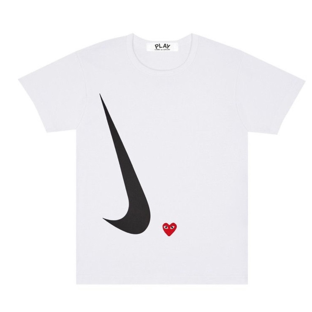 Nike x Comme des Garçons PLAY
T-Shirt 'White'